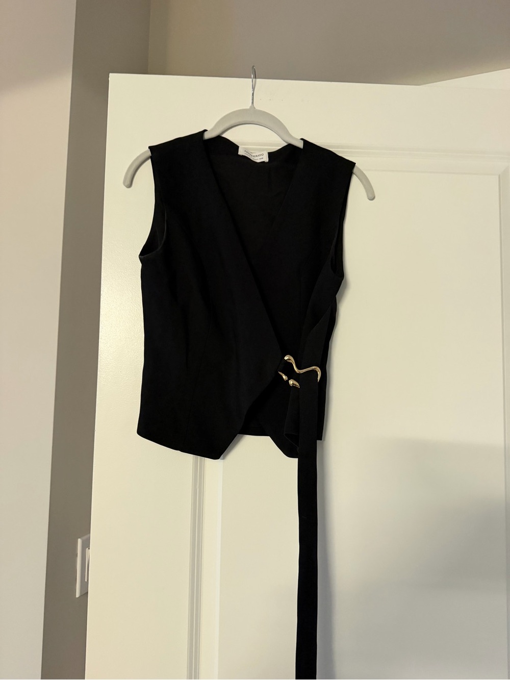 Peppermayo Mira Vest Top Black